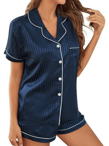 Chic striped loungewear set for women