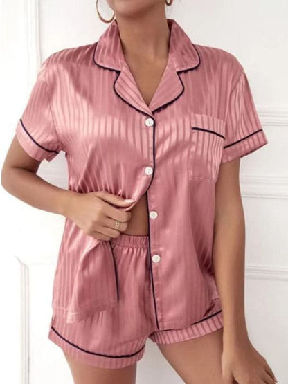 Chic striped loungewear set for women