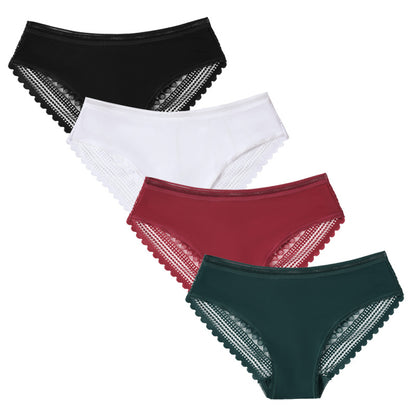 Lace hipster panties for women