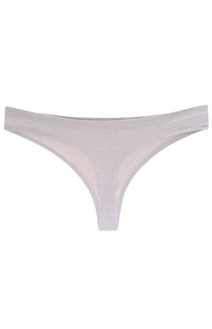 Breathable seamless thongs for comfort