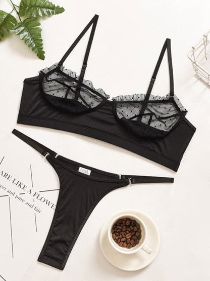 Women's Lace Mesh Lace Lace Camisole Sexy Lingerie.