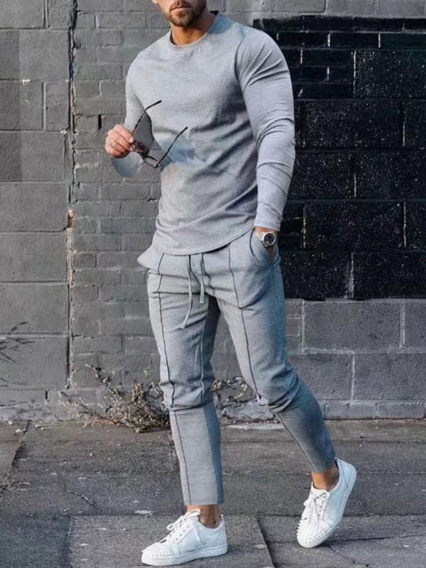 Men's Casual Sports Suit Set