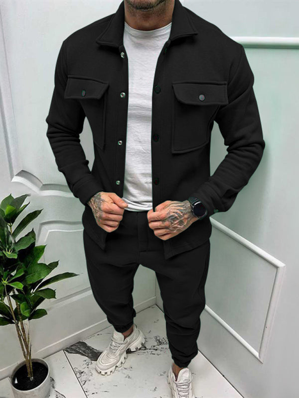 Men's Slim Fit Jacket & Trousers Set