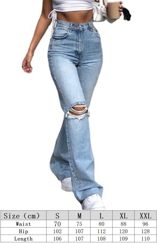 Women's flared jeans - stylish fit