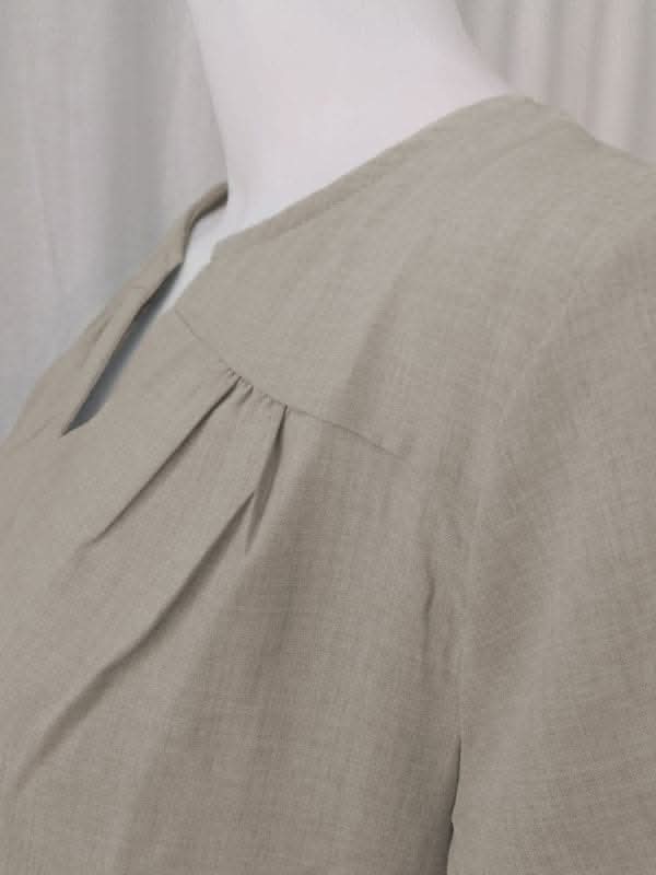 Vibrant Green V-Neck Dress for Effortless Summer Style - Love Salve 