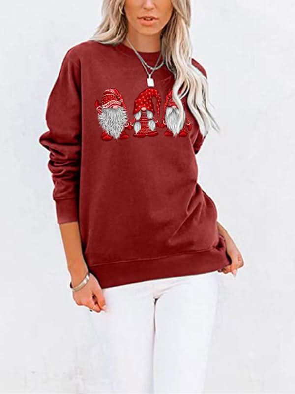 Festive Santa Bat Sleeve Top