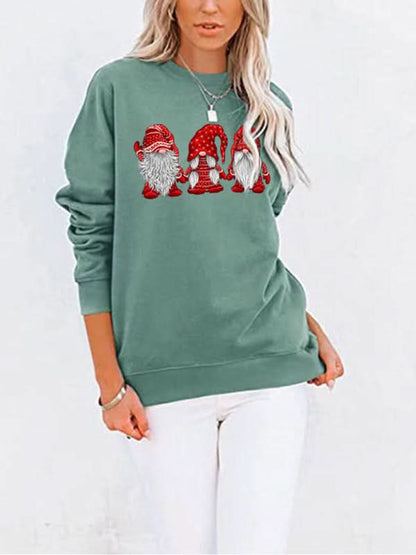 Festive Santa Bat Sleeve Top