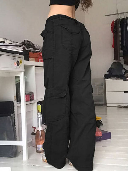 Women's Relaxed Fit Vintage Wide Leg Work Jeans