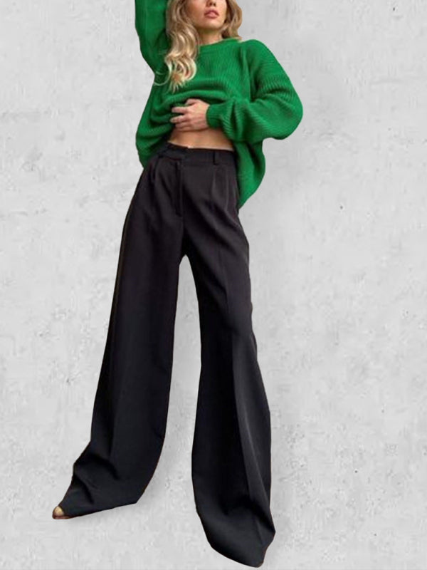 Temperament Commuter Suit Pants Women's Casual Slim Trousers