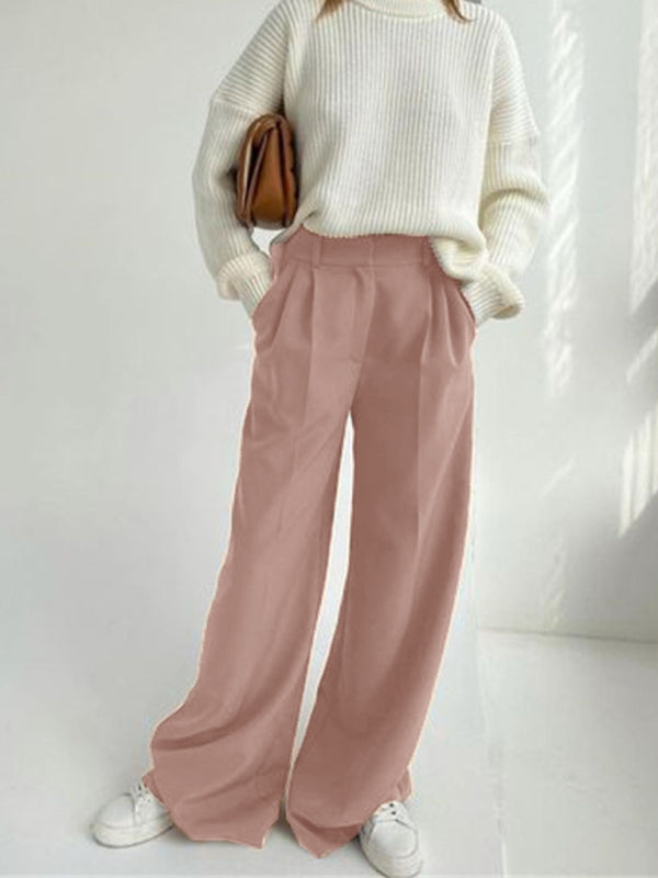 Temperament Commuter Suit Pants Women's Casual Slim Trousers