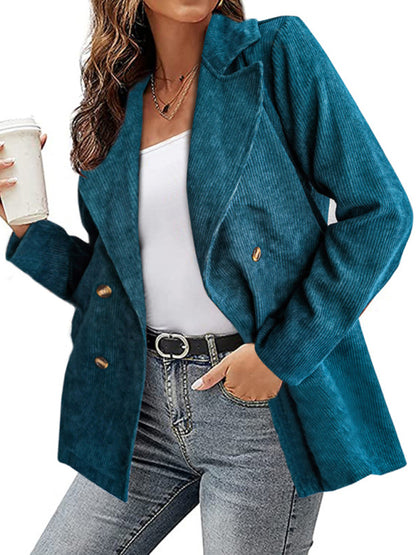 New Style Jacket Solid Color Suit Button Coat for Men