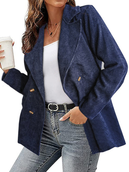 New Style Jacket Solid Color Suit Button Coat for Men