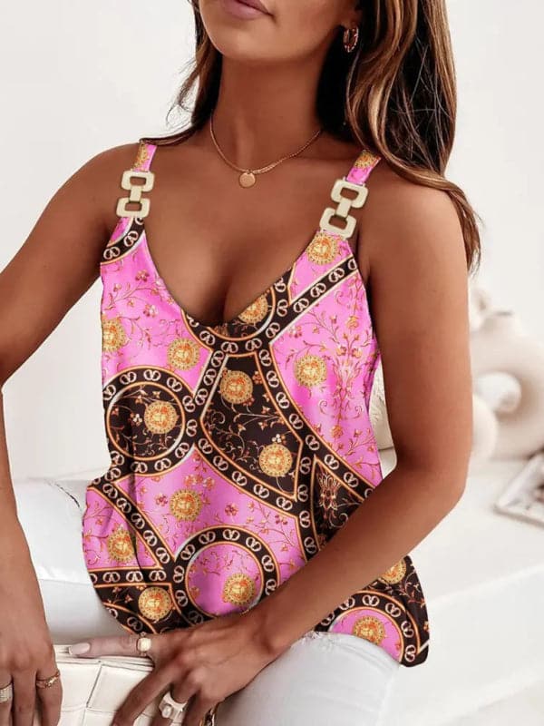 Chic halter tank top for ladies