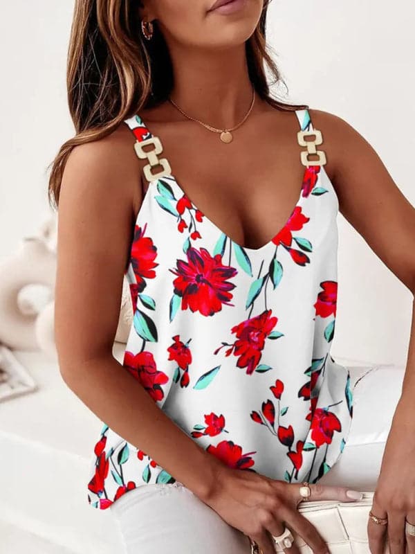 Chic halter tank top for ladies