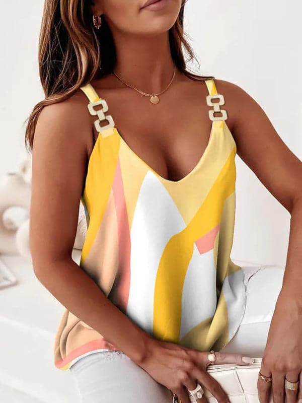 Chic halter tank top for ladies