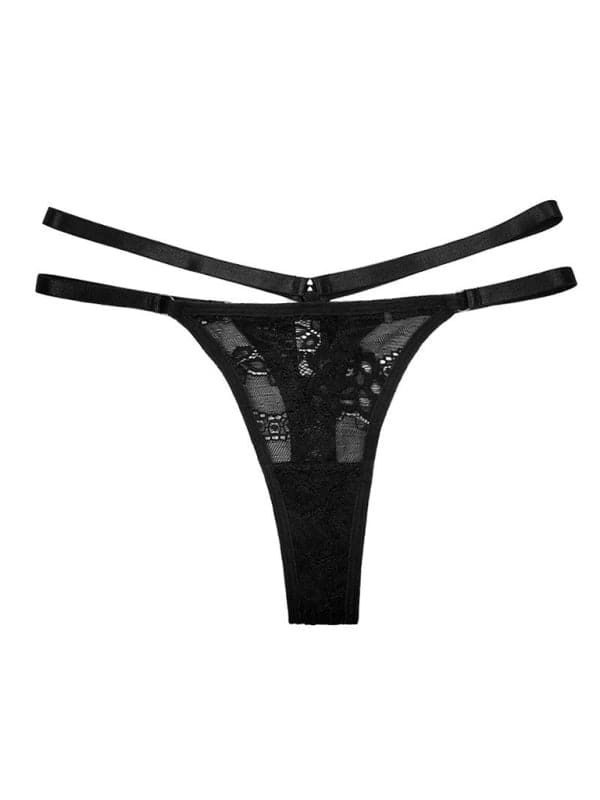 Lace low-rise panties for women