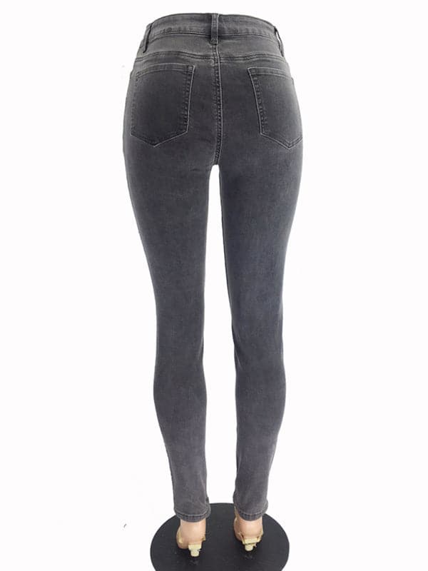 Women's high waist lift jeans