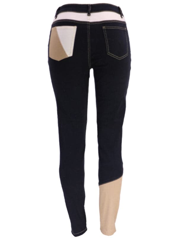 Stylish women's high waist jeans