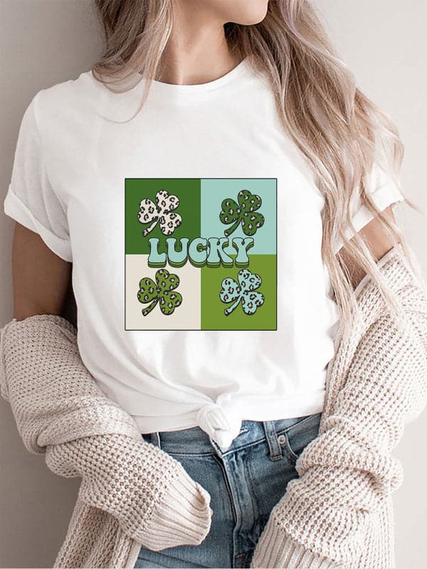 Lucky Clover Short Sleeve Tee