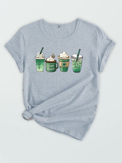 Charming clover tee for women