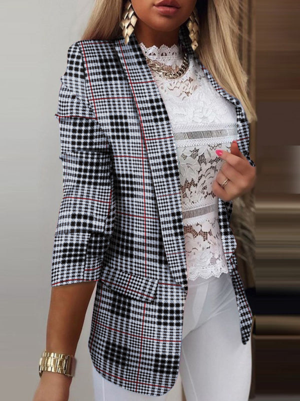Tie-Dye OL Temperament Professional Slim Top Blazer