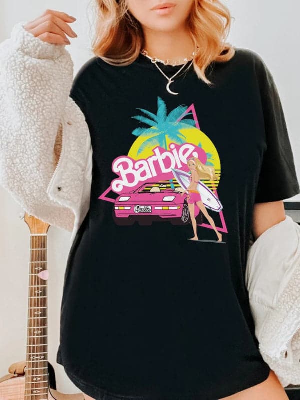 Barbie women's graphic tee - knit, casual