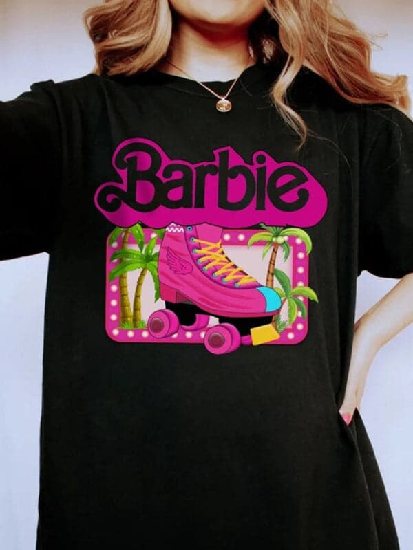 Barbie women's graphic tee - knit, casual