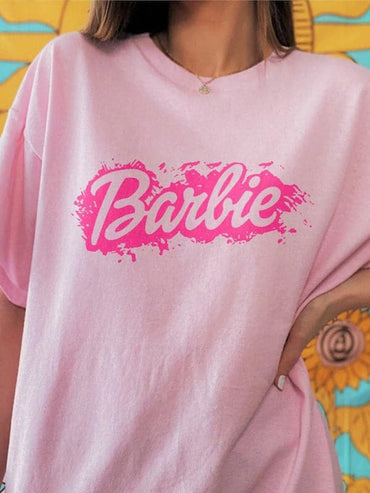 Barbie women's graphic tee - knit, casual