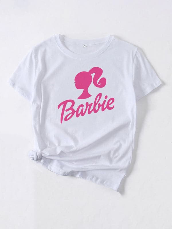 Barbie casual graphic tee for women