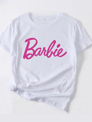 Barbie casual graphic tee for women