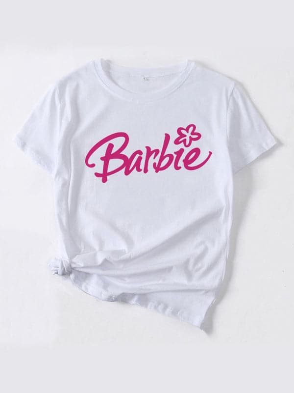 Barbie casual graphic tee for women