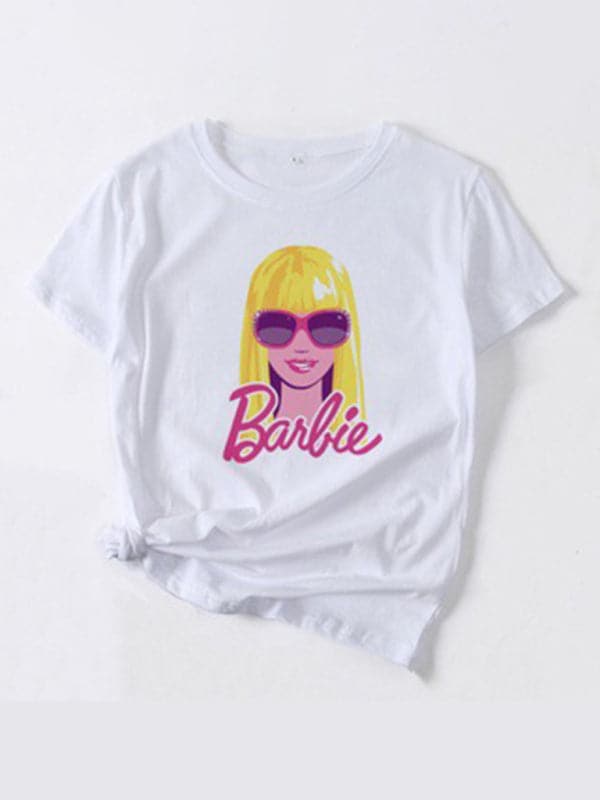 Barbie casual graphic tee for women