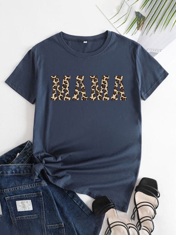 Mama love women's printed tee