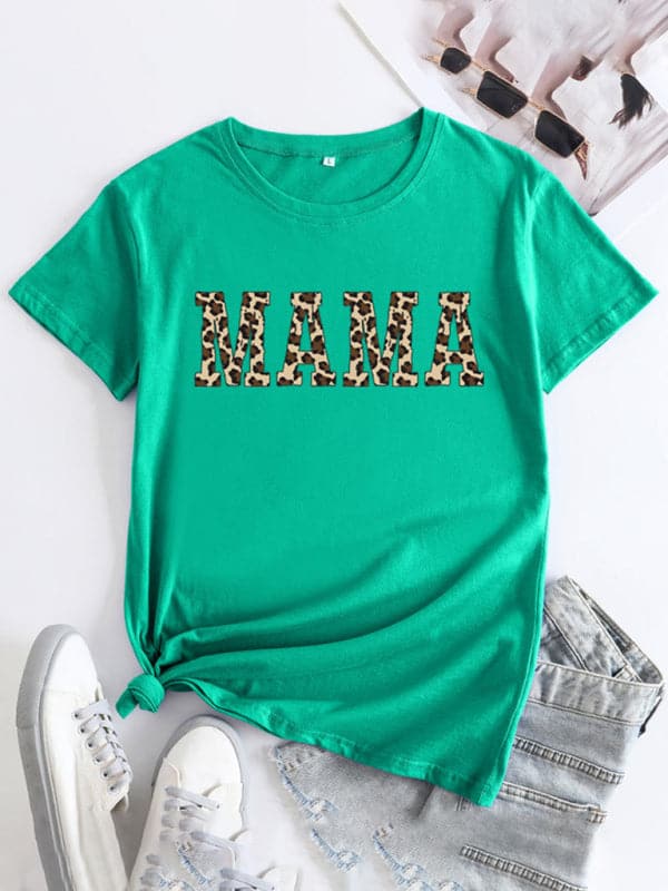 Mama love women's printed tee