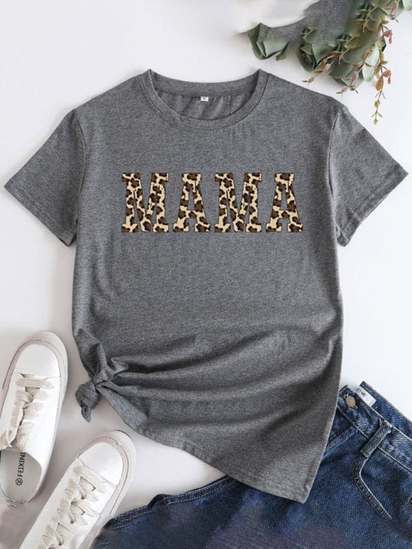 Mama love women's printed tee