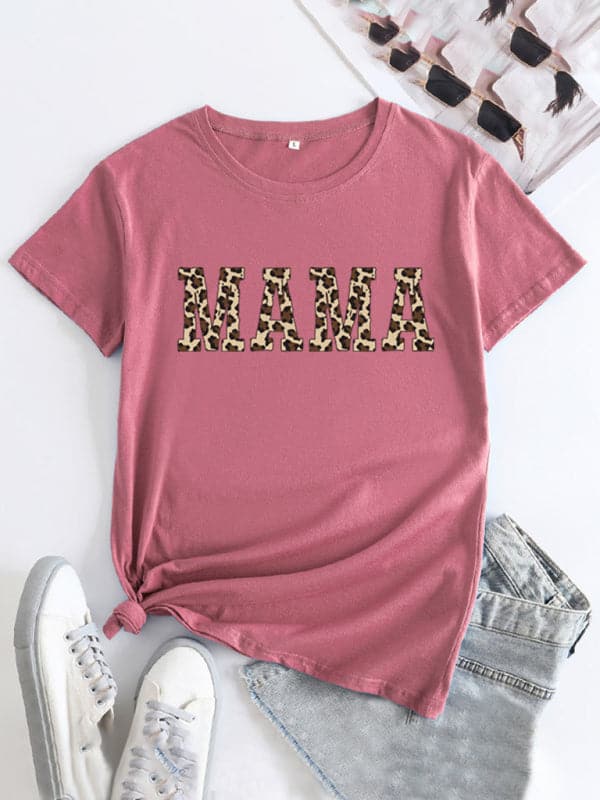 Mama love women's printed tee