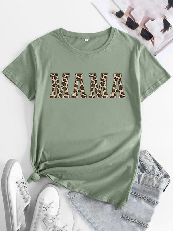 Mama love women's printed tee