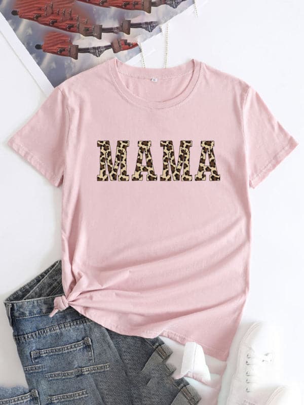 Mama love women's printed tee