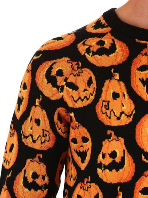 Cozy pumpkin sweater for women