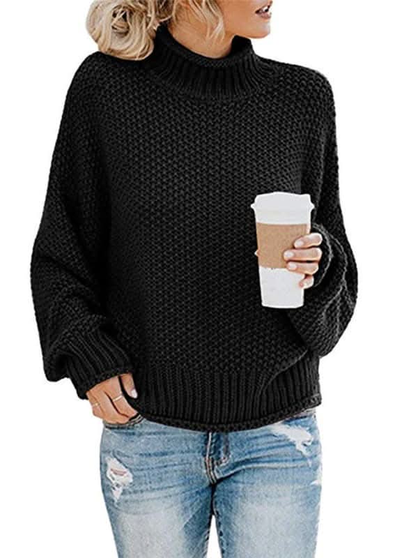 New Fashionable Contrast Color Knitted Sweater Cardigan Jacket Sweater.