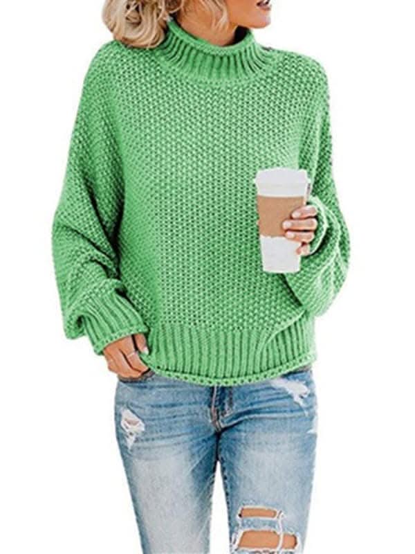 New Fashionable Contrast Color Knitted Sweater Cardigan Jacket Sweater.