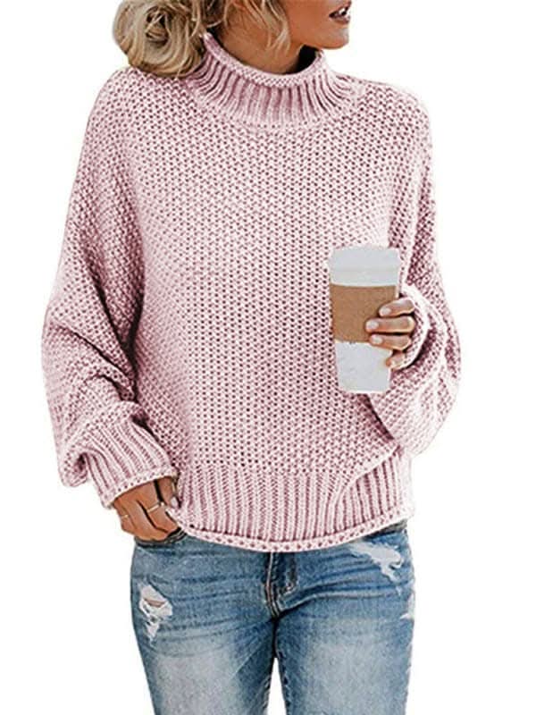 New Fashionable Contrast Color Knitted Sweater Cardigan Jacket Sweater.