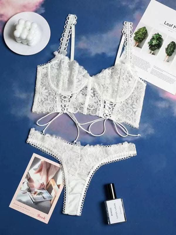 New sling sexy slim fit hollow lace see-through nightclub uniform temptation suit.