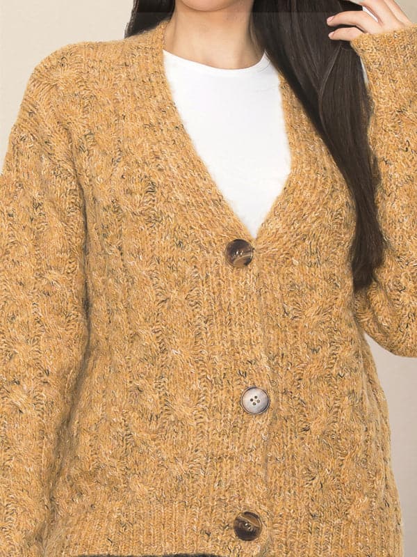 Chic women's spring cardigan