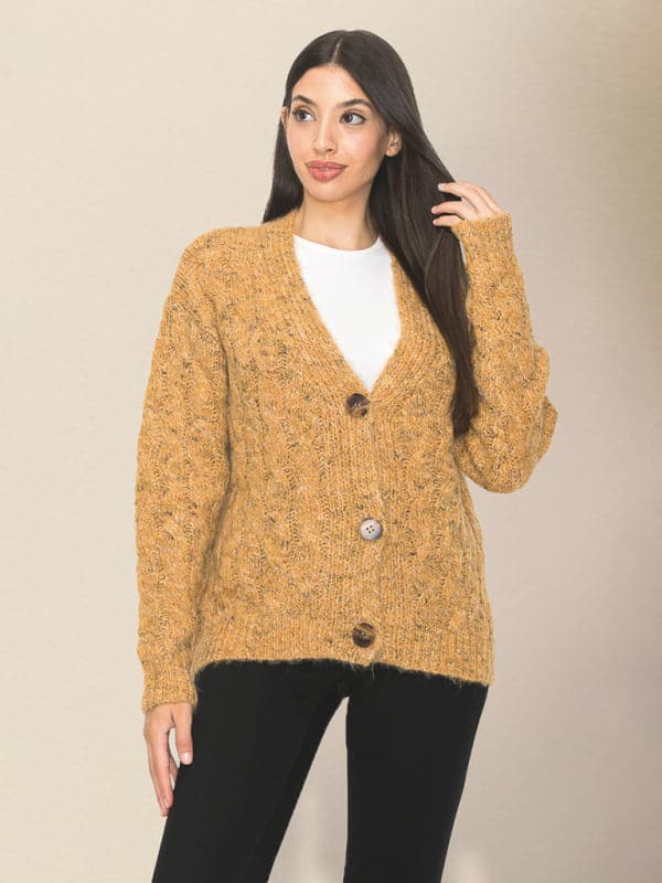 Chic women's spring cardigan