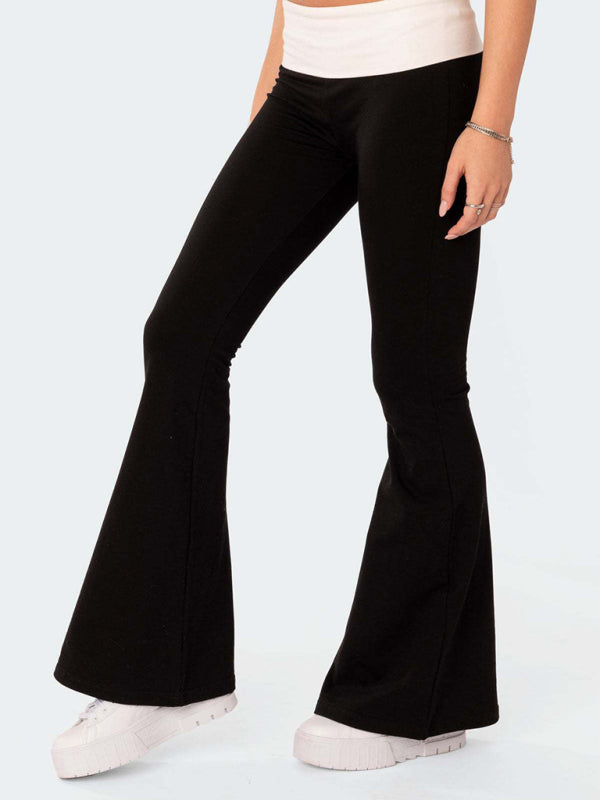 New Style Fashionable Comfortable Slimming Flared Pants