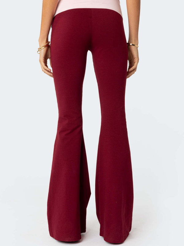 New Style Fashionable Comfortable Slimming Flared Pants