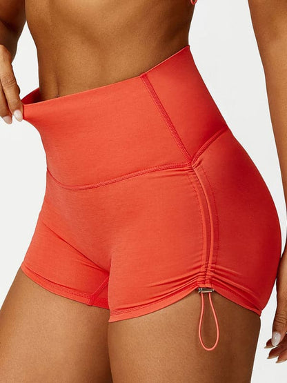 Breathable yoga shorts for running