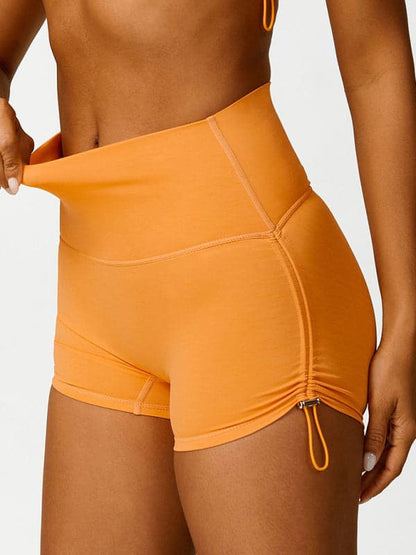 Breathable yoga shorts for running