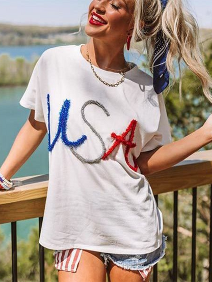 Women's USA Independence Tee